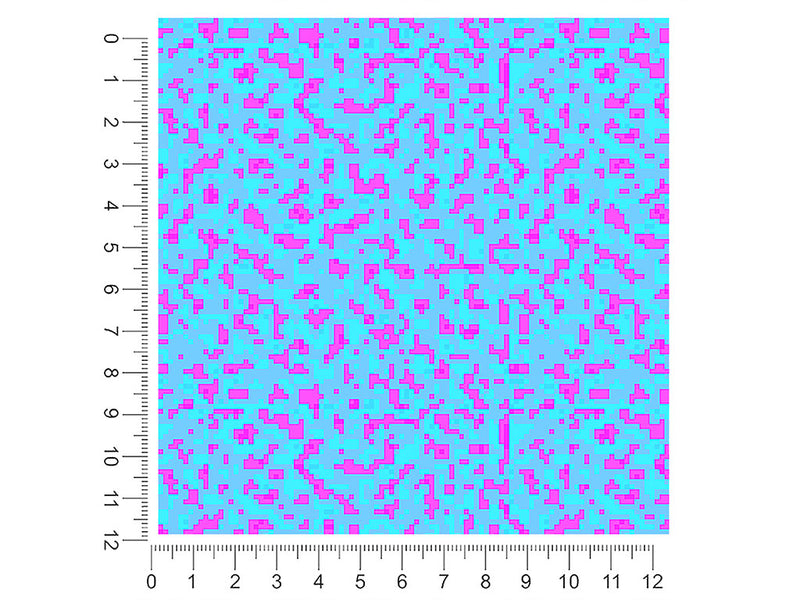 fluorescent explosion pixel 1ft x 1ft Craft Sheets