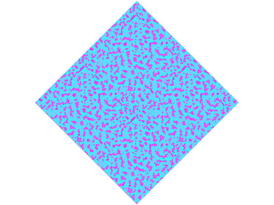 Fluorescent Explosion Pixel Vinyl Wrap Pattern