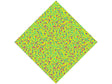 Fluorescent Signage Pixel Vinyl Wrap Pattern