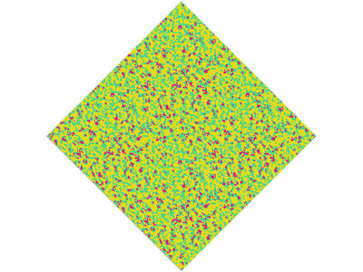 Fluorescent Signage Pixel Vinyl Wrap Pattern