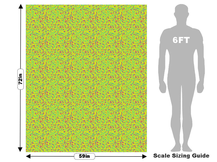Fluorescent Signage Pixel Vehicle Wrap Scale~Rwraps Series 914 Fluorescent Signage Pixel Measurements~1