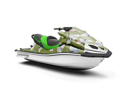 Flutter Along Bug Jet Ski Vinyl Customized Wrap
