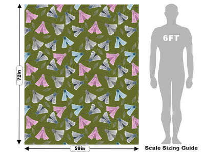 Flutter Along Bug Vehicle Wrap Scale~Rwraps Series 914 Flutter Along Bug Measurements~1
