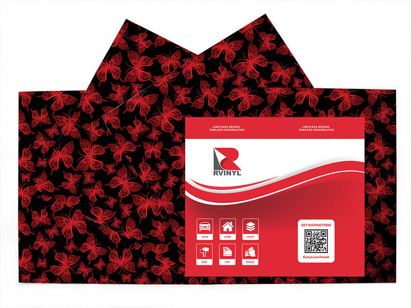 fluttering passion bug Craft Vinyl Sheet Pack