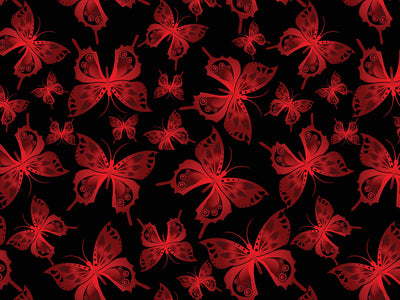 Fluttering Passion Bug Vinyl Wrap Pattern~Rwraps Series 914 Digitally Printed Vinyl Wrap~0