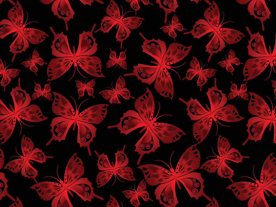 Fluttering Passion Bug Vinyl Wrap Pattern~Rwraps Series 914 Digitally Printed Vinyl Wrap~0