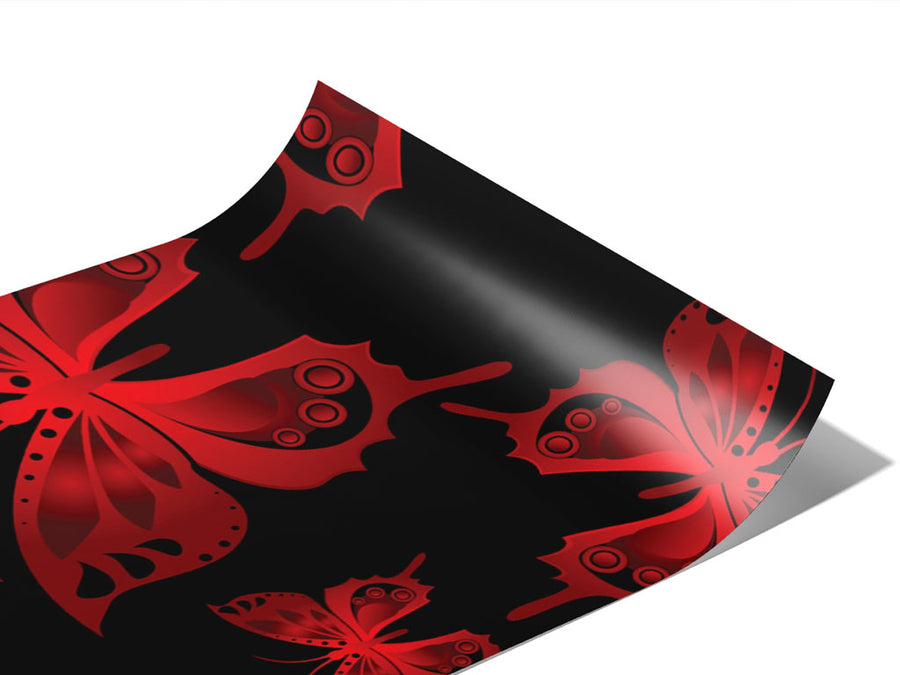 Fluttering Passion Bug Vinyl Wraps~Rwraps Series 914 Digitally Printed Vinyl Wrap~0