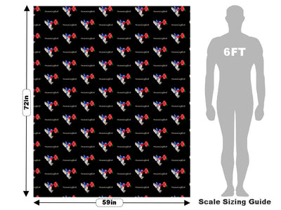 Fluttering Pixels Birds Vehicle Wrap Scale~Rwraps Series 914 Fluttering Pixels Birds Measurements~1