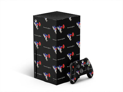 fluttering pixels bird XBOX DIY Decal
