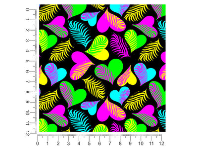 fly high heart 1ft x 1ft Craft Sheets