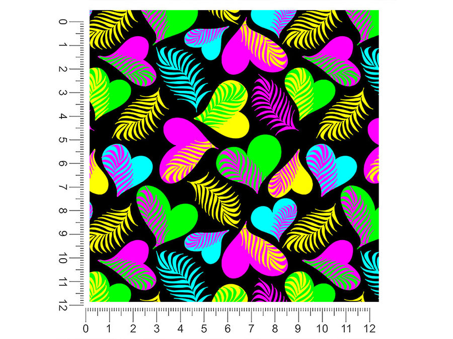 fly high heart 1ft x 1ft Craft Sheets