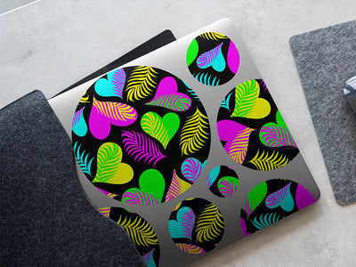 fly high heart DIY Laptop Stickers