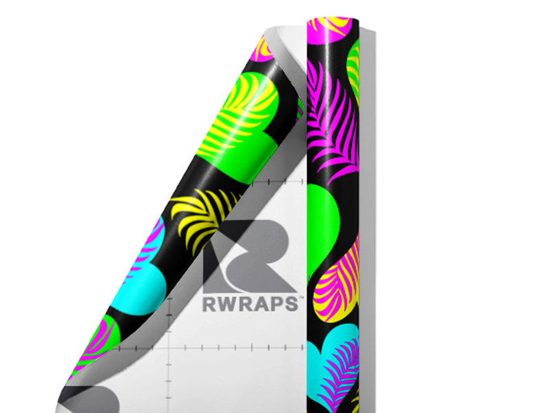 Fly High Heart Wrap Film Sheets~Rwraps Series 914 Fly High Heart Scrolled Sheet~3