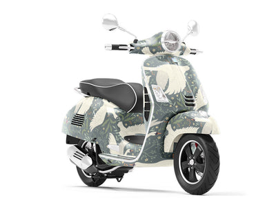 Flying Nobility Birds Vespa Scooter Wrap Film