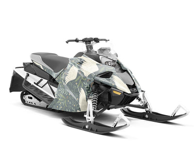 Flying Nobility Birds Custom Wrapped Snowmobile