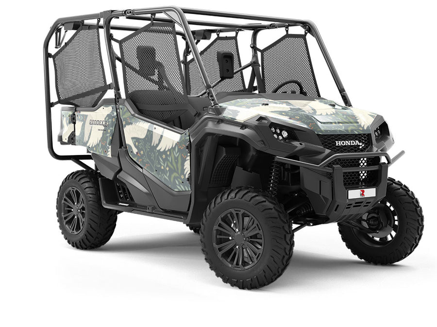 Flying Nobility Birds Utility Vehicle Vinyl Wrap