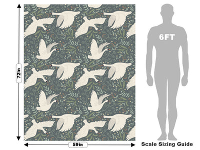 Flying Nobility Birds Vehicle Wrap Scale~Rwraps Series 914 Flying Nobility Birds Measurements~1
