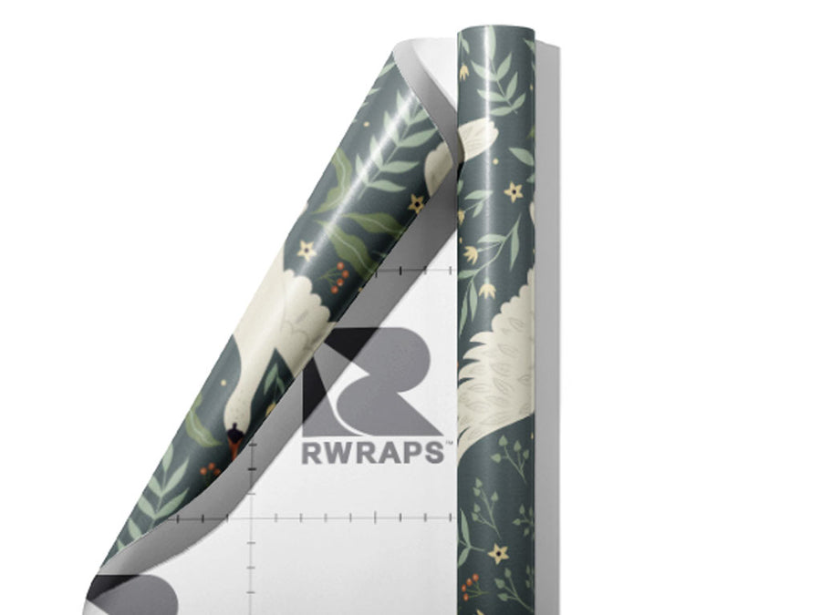 Flying Nobility Birds Wrap Film Sheets~Rwraps Series 914 Flying Nobility Birds Scrolled Sheet~3