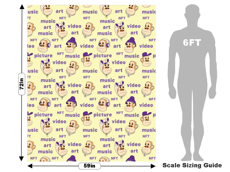 Focused Monkey Technology Vehicle Wrap Scale~Rwraps Series 914 Focused Monkey Technology Measurements~2