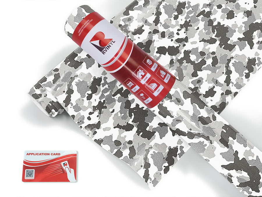 foggy woodland camouflage Craft Vinyl Roll