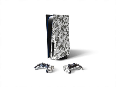 foggy woodland camouflage Sony PS5 DIY Skin