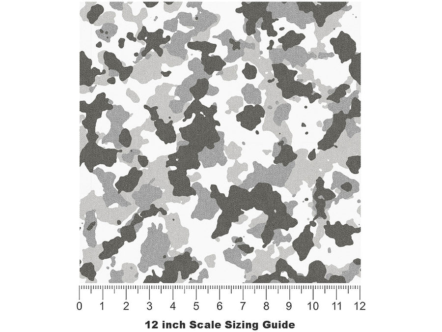 Foggy Woodland Camouflage Vinyl Film Pattern Size 12 inch Scale~Rwraps Foggy Woodland Camouflage Sizing Chart~3