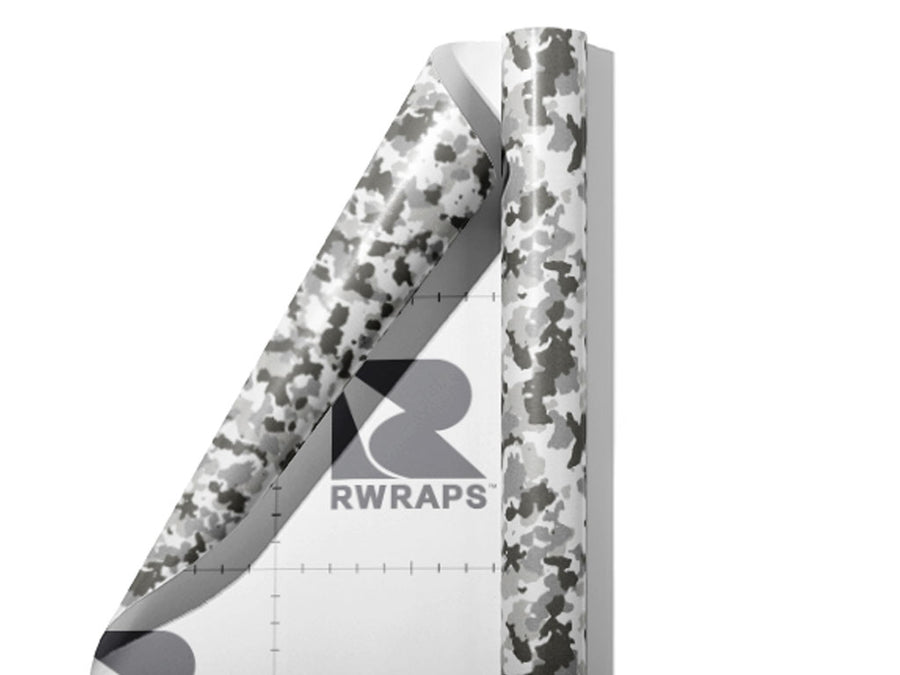 Foggy Woodland Camouflage Wrap Film Sheets~Rwraps Series 914 Foggy Woodland Camouflage Scrolled Sheet~3