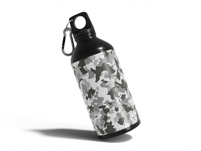 foggy woodland camouflage Water Bottle DIY Stickers
