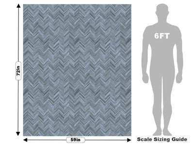 Fogstone Stain Wooden Parquet Vehicle Wrap Scale~Rwraps Series 914 Fogstone Stain Wooden Parquet Measurements~2