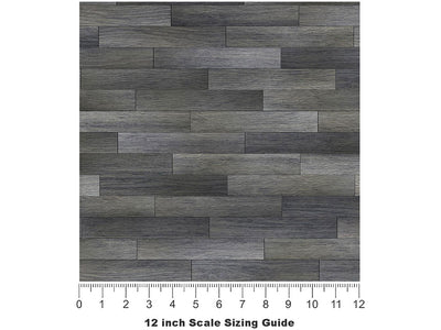 Fogstone Stain Wooden Parquet Vinyl Film Pattern Size 12 inch Scale~Rwraps Fogstone Stain Wooden Parquet Sizing Chart~3