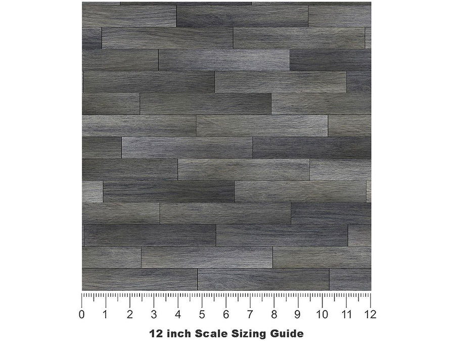 Fogstone Stain Wooden Parquet Vinyl Film Pattern Size 12 inch Scale~Rwraps Fogstone Stain Wooden Parquet Sizing Chart~3