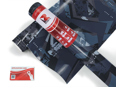 folded jeans abstract geometric Craft Vinyl Roll
