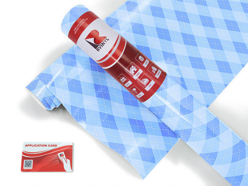 folded sheets argyle Craft Vinyl Roll