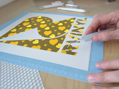 follow me heart Easy Weed Craft Vinyl