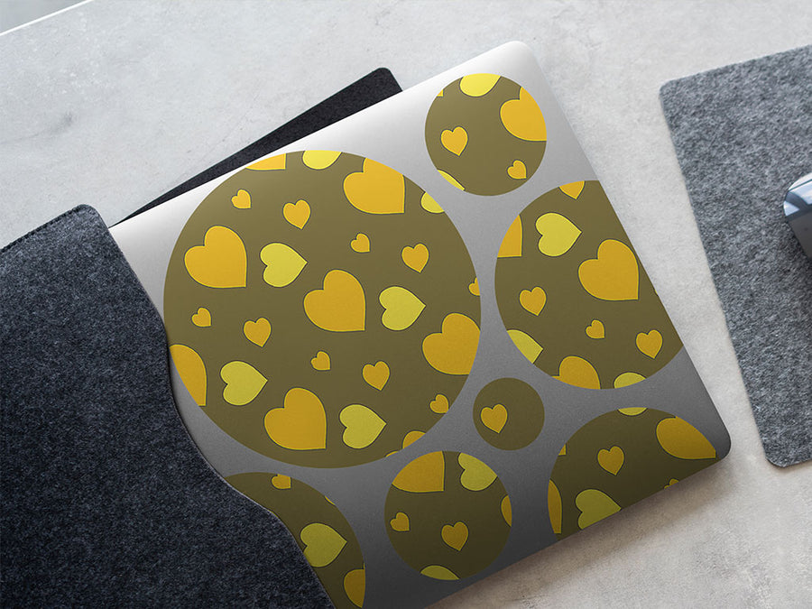 follow me heart DIY Laptop Stickers