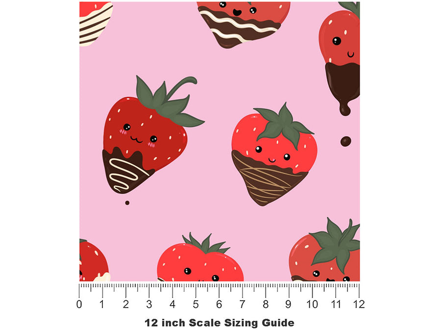 Fondu Sweaters Fruit Vinyl Film Pattern Size 12 inch Scale~Rwraps Fondu Sweaters Fruit Sizing Chart~2