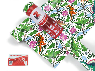 food chain dinosaur Craft Vinyl Roll