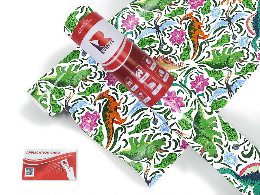 food chain dinosaur Craft Vinyl Roll