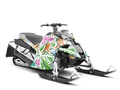Food Chain Dinosaur Custom Wrapped Snowmobile
