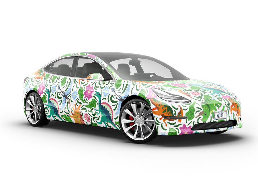 Food Chain Dinosaur Vehicle Vinyl Wrap