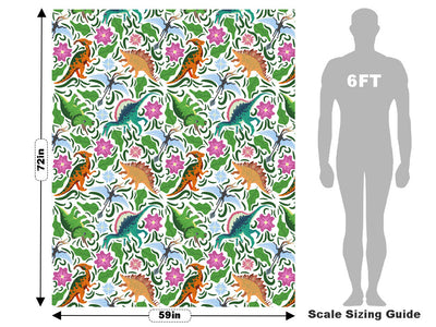 Food Chain Dinosaur Vehicle Wrap Scale~Rwraps Series 914 Food Chain Dinosaur Measurements~1
