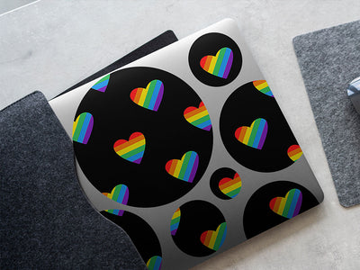 food of love heart DIY Laptop Stickers