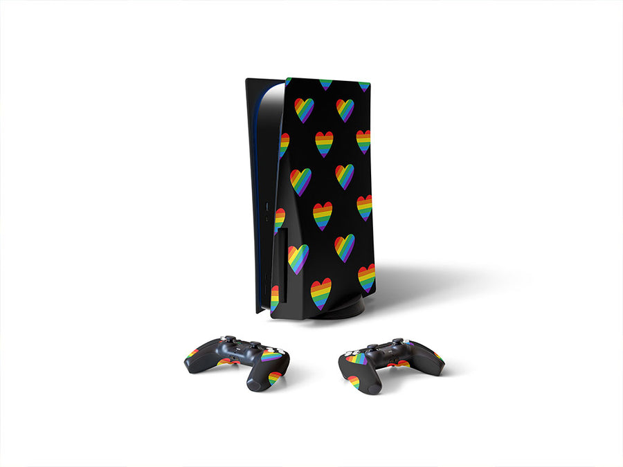 food of love heart Sony PS5 DIY Skin