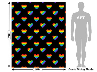 Food of Love Heart Vehicle Wrap Scale~Rwraps Series 914 Food of Love Heart Measurements~1