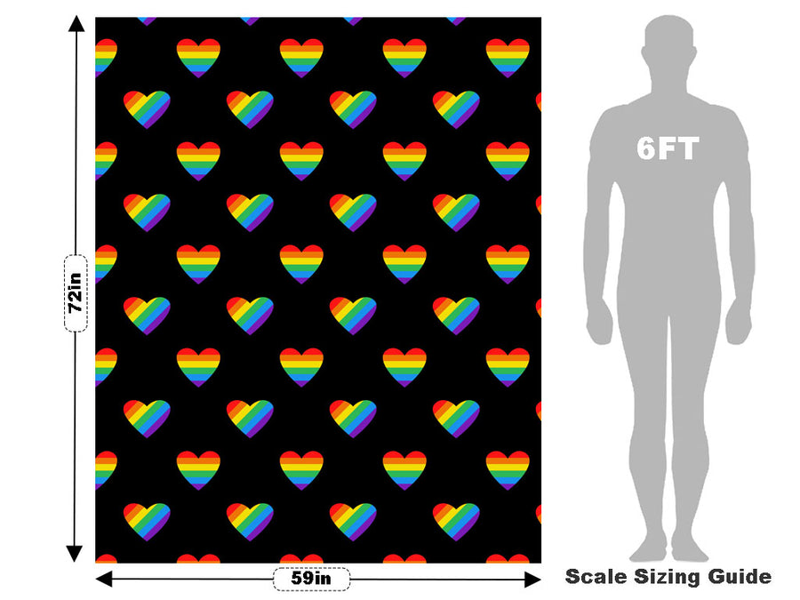 Food of Love Heart Vehicle Wrap Scale~Rwraps Series 914 Food of Love Heart Measurements~1