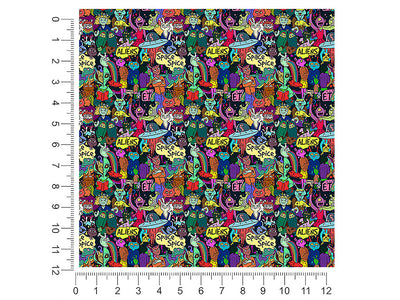 foolish paradise graffiti 1ft x 1ft Craft Sheets