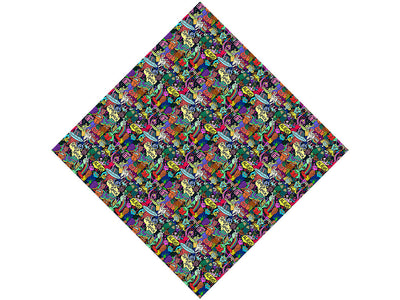 Foolish Paradise Graffiti Vinyl Wrap Pattern