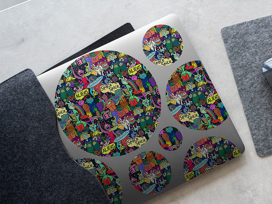 foolish paradise graffiti DIY Laptop Stickers