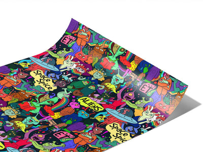 Foolish Paradise Graffiti Vinyl Wraps~Rwraps Series 914 Digitally Printed Vinyl Wrap~0