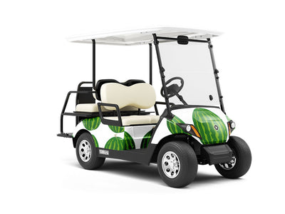 For Sale Fruit Wrapped Golf Cart
